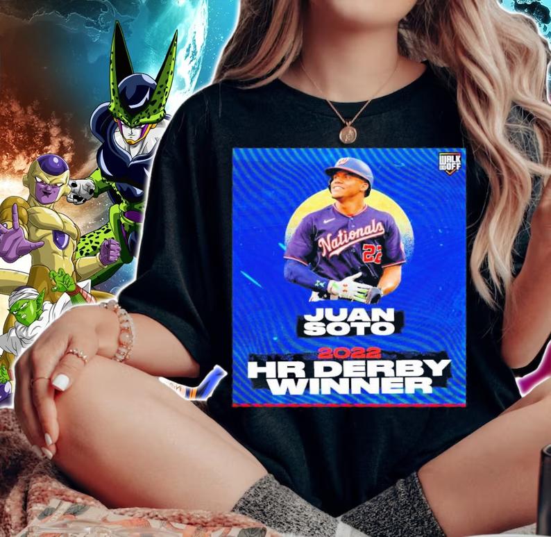 Juan Soto Baseball Home Run Derby Winner 2022 Shirt t-shirt woman shirt