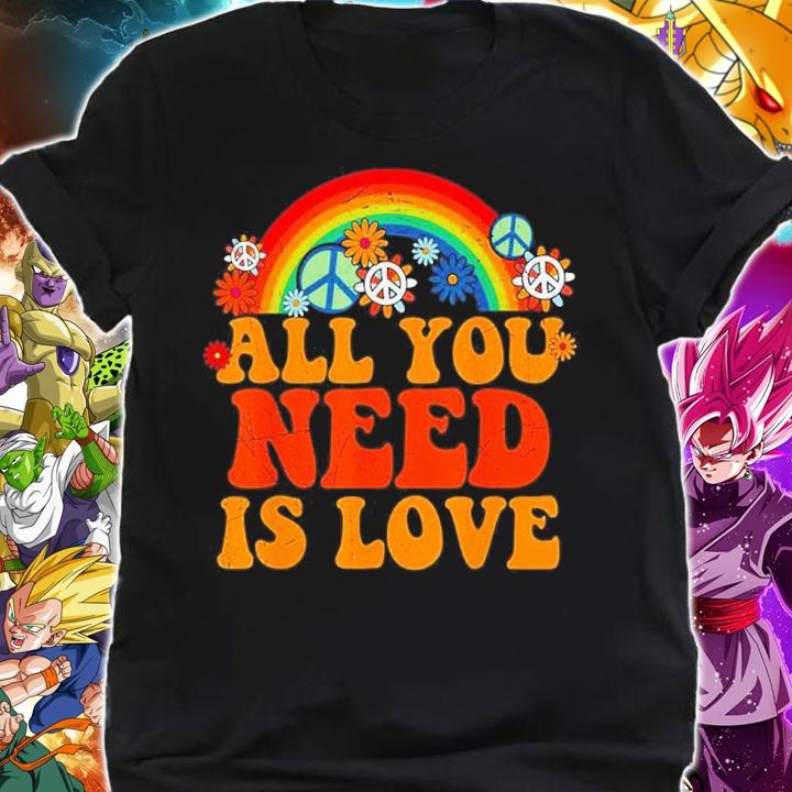 Peace Sign Love 60s 70s Tie Dye Hippie Halloween Shirt t-shirt shirt
