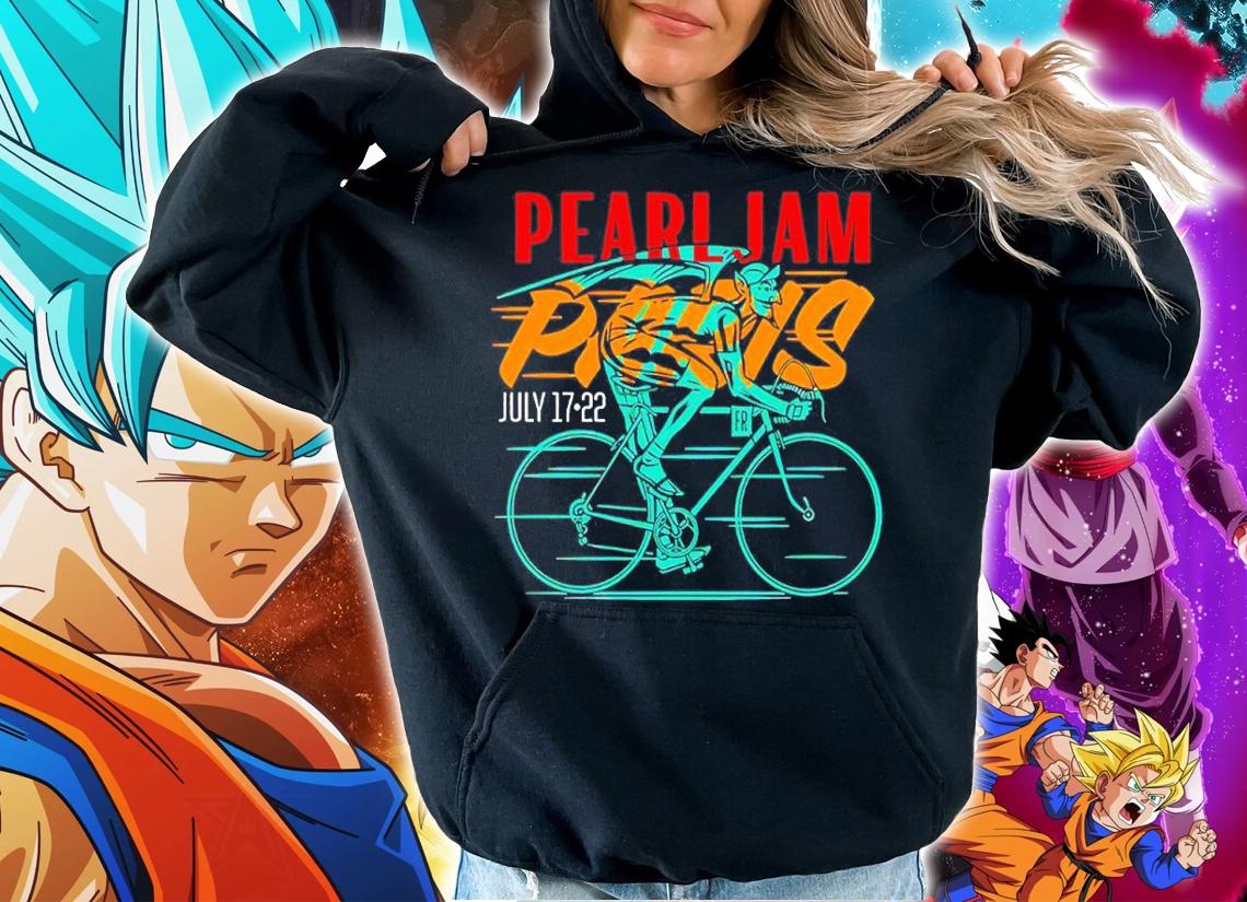 Pearl Jam Paris July 17-22 shirt t-shirt hoodie
