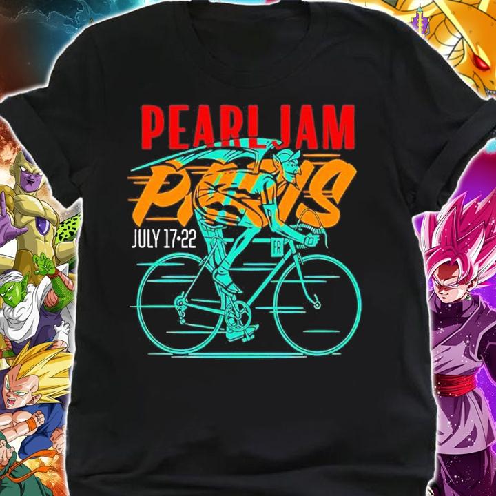Pearl Jam Paris July 17-22 shirt t-shirt shirt