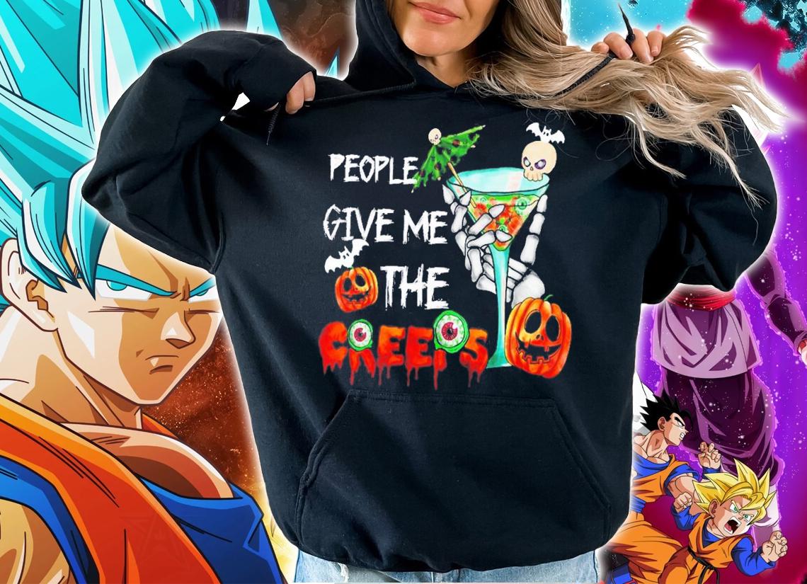 People Give Me Creeps Halloween T-Shirt t-shirt hoodie