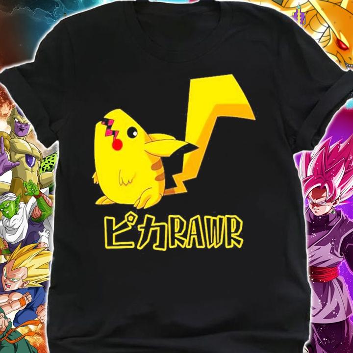 Pikarawr Pokemon Pikachu Rawr Shirt t-shirt shirt