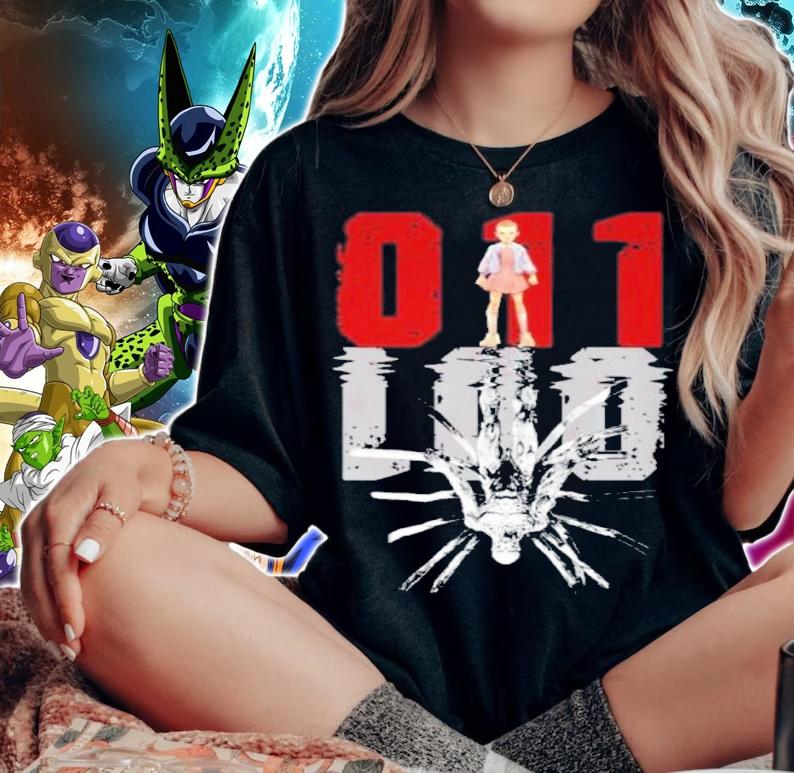 011 001 Demon Stranger Things Shirt t-shirt woman shirt