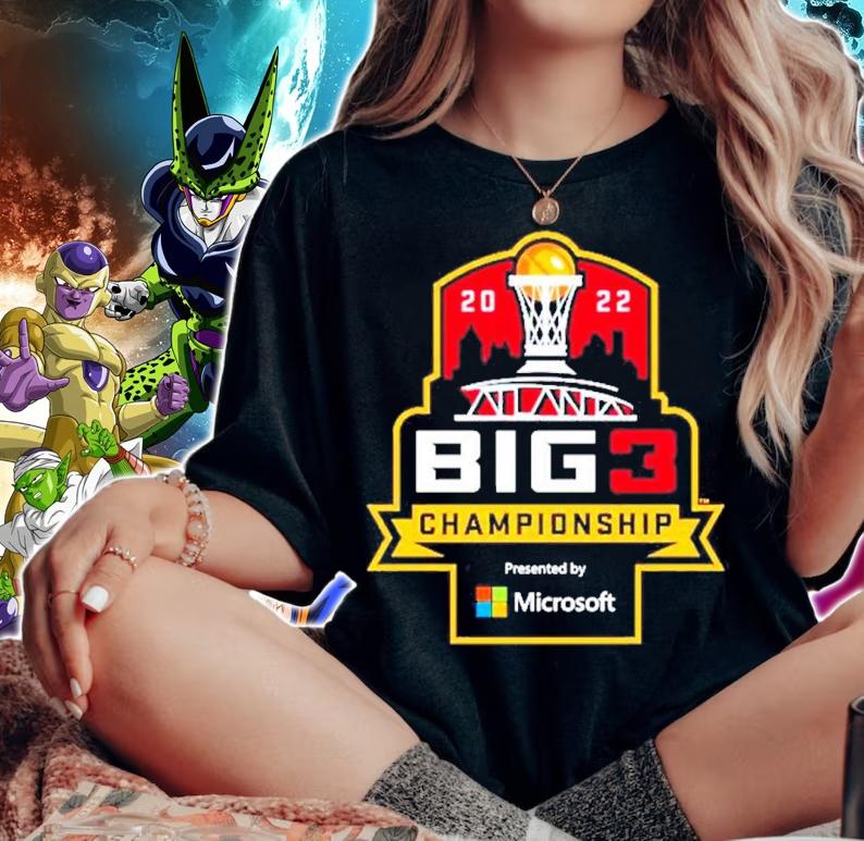 2022 Big3 Championship Logo Shirt t-shirt woman shirt
