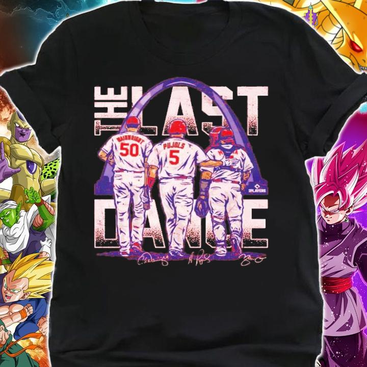 Adam Wainwright Albert Pujols & Yadier Molina St. Louis Last Dance t-shirt shirt