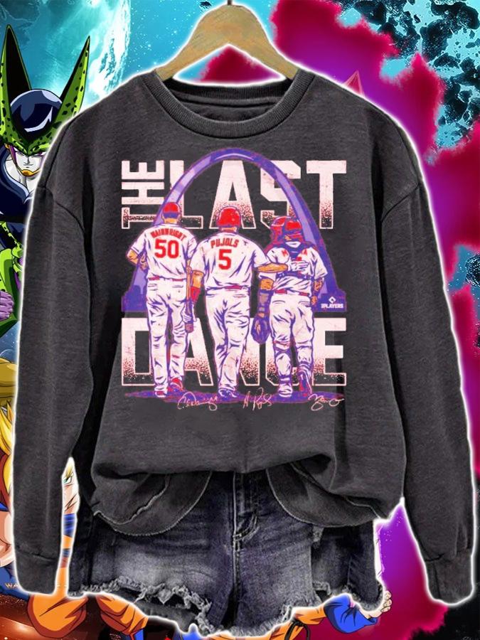 Adam Wainwright Albert Pujols & Yadier Molina St. Louis Last Dance t-shirt sweatshirt