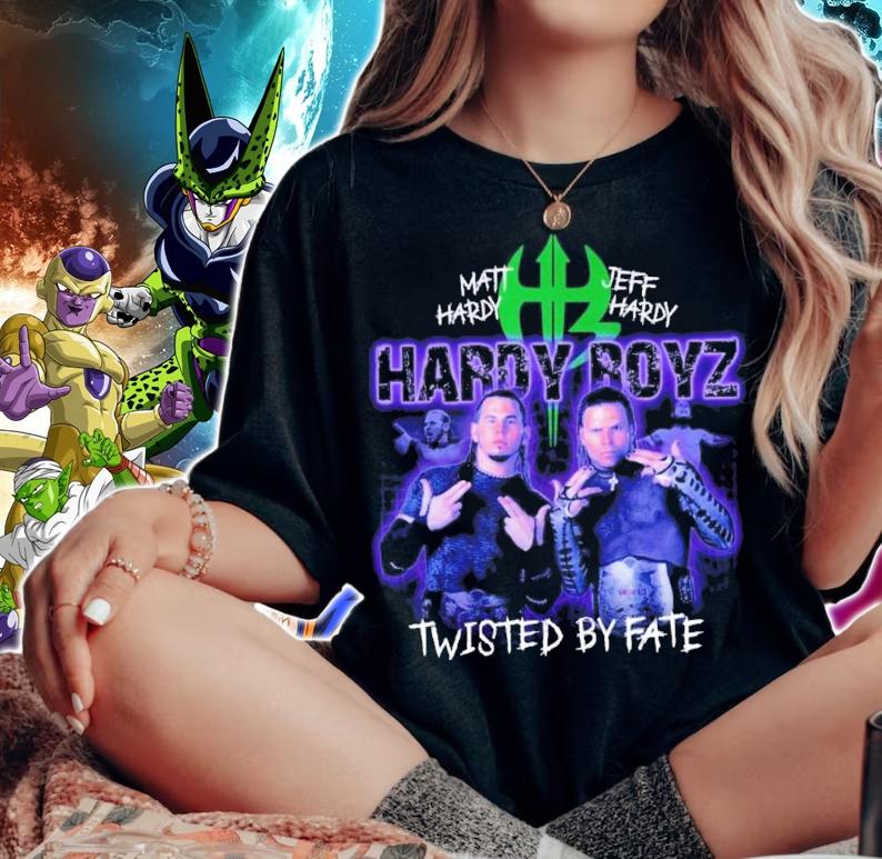 AEW Dynamite Vintage Pro Wrestling Hardy Boyz shirt t-shirt woman shirt