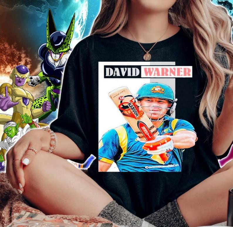 Australian Cricketer Warner The Backbone Of Playing Shirt t-shirt woman shirt