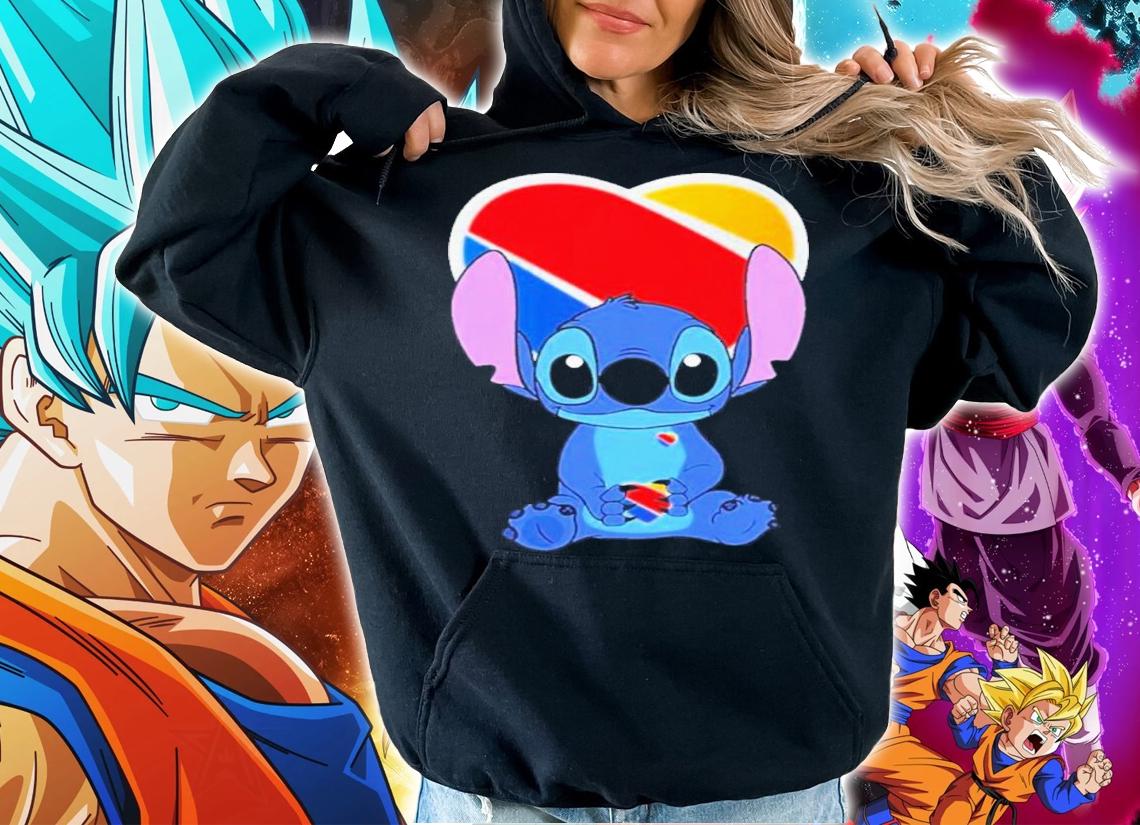 Baby Stitch Hug Southwest Airlines Shirt t-shirt hoodie