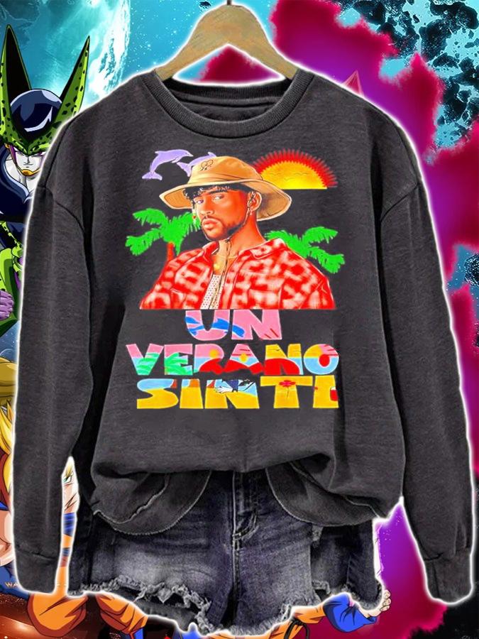 Bad Bunny Tour Un Verano Worlds Hottest Tour Sin Ti Shirt t-shirt sweatshirt