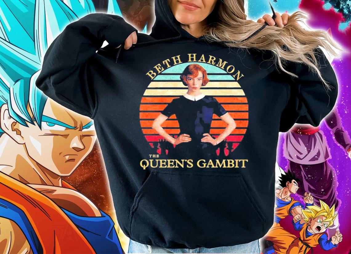 Beth Harmon The Queen's Gambit Vintage T-Shirt t-shirt hoodie