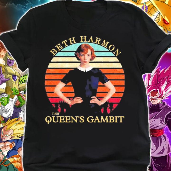 Beth Harmon The Queen's Gambit Vintage T-Shirt t-shirt shirt