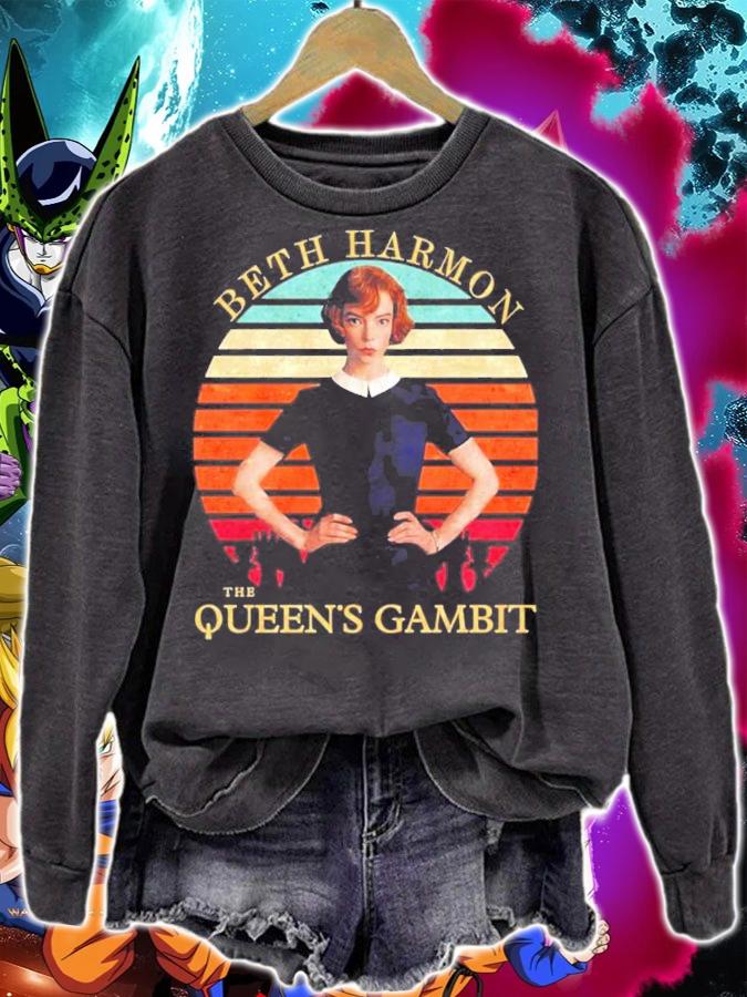 Beth Harmon The Queen's Gambit Vintage T-Shirt t-shirt sweatshirt