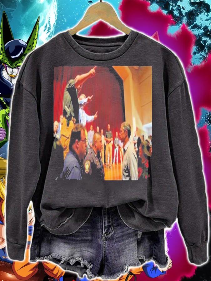 Beto O'rourke Confronts Texas Governor Greg Abbott's Elementary School Shooting Press Conference Chrissy Kleberg T-Shirt t-shirt sweatshirt