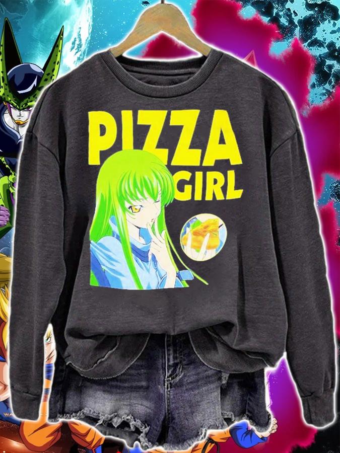 Code Geass Pizza Girl T-Shirt t-shirt sweatshirt