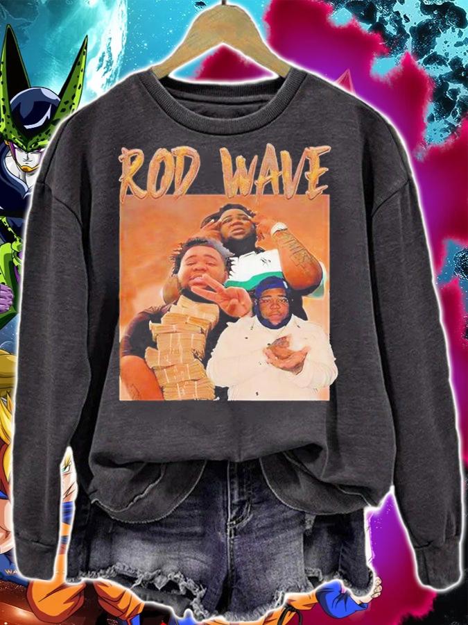 Rod Wave Style Rap Music Hip Hop Vintage Retro Shirt t-shirt sweatshirt