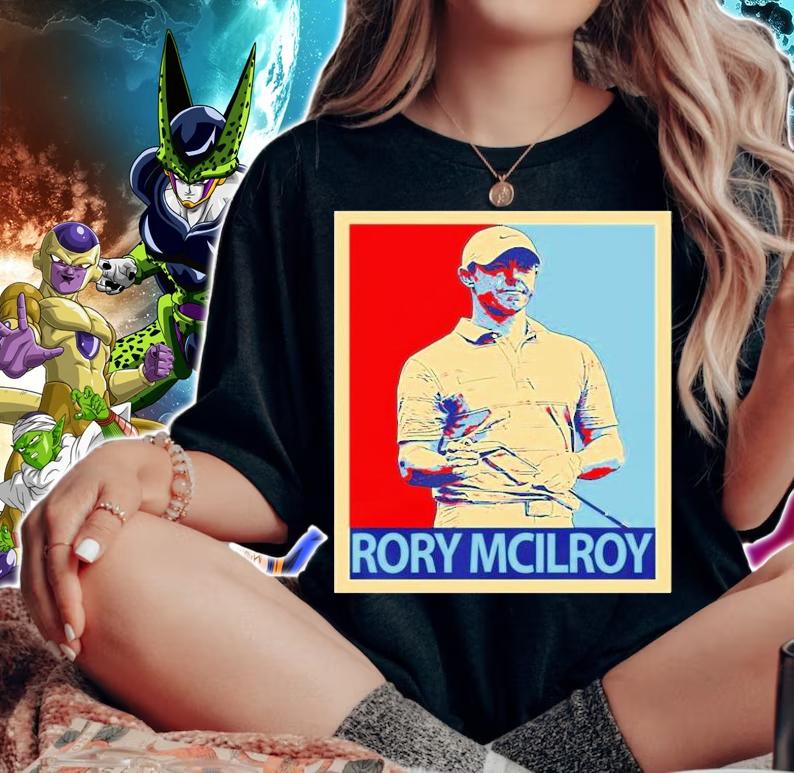 Rory Mcilroy Hope Art T-Shirt t-shirt woman shirt