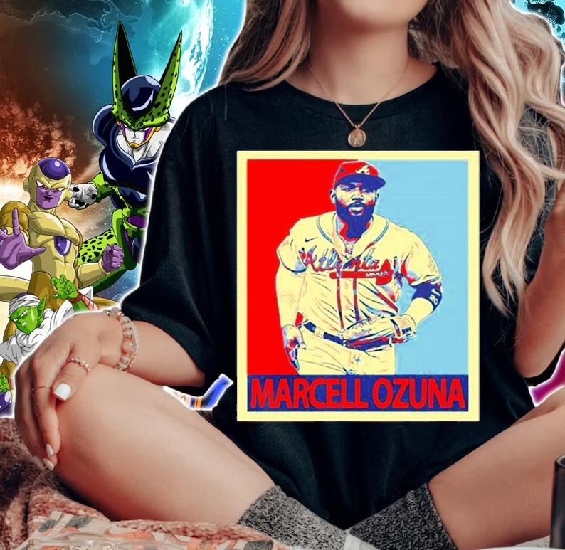 Running Time Marcell Ozuna T-Shirt t-shirt woman shirt