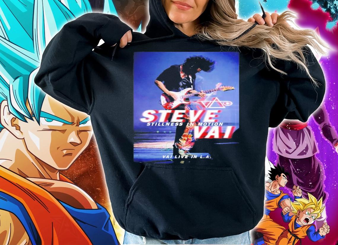 Steve Vai Stillness In Motion World Old Poster Tour Shirt t-shirt hoodie