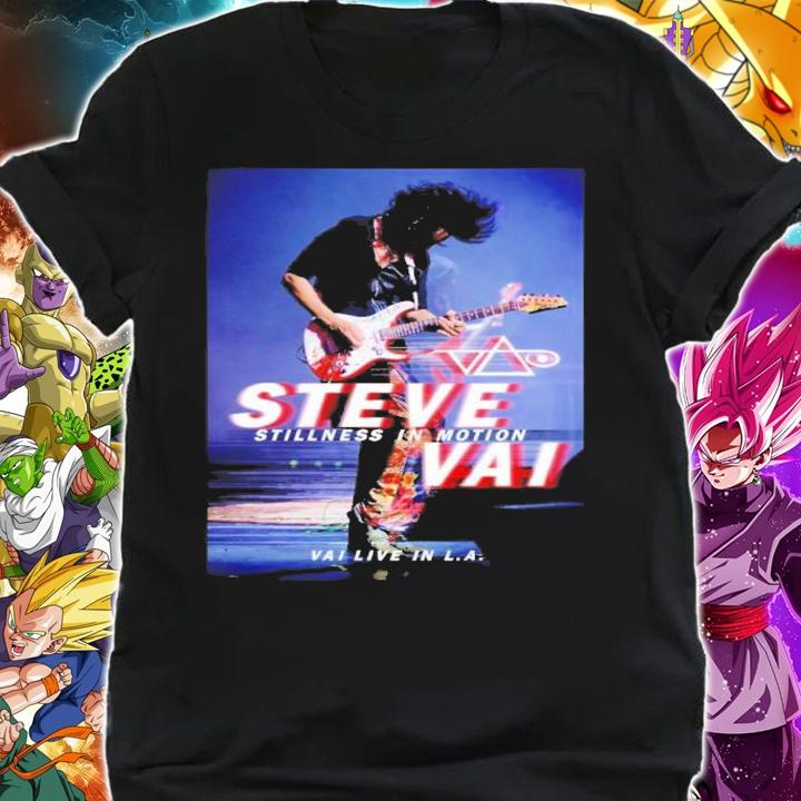 Steve Vai Stillness In Motion World Old Poster Tour Shirt t-shirt shirt