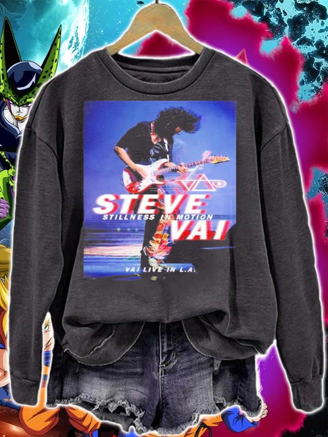 Steve Vai Stillness In Motion World Old Poster Tour Shirt t-shirt sweatshirt
