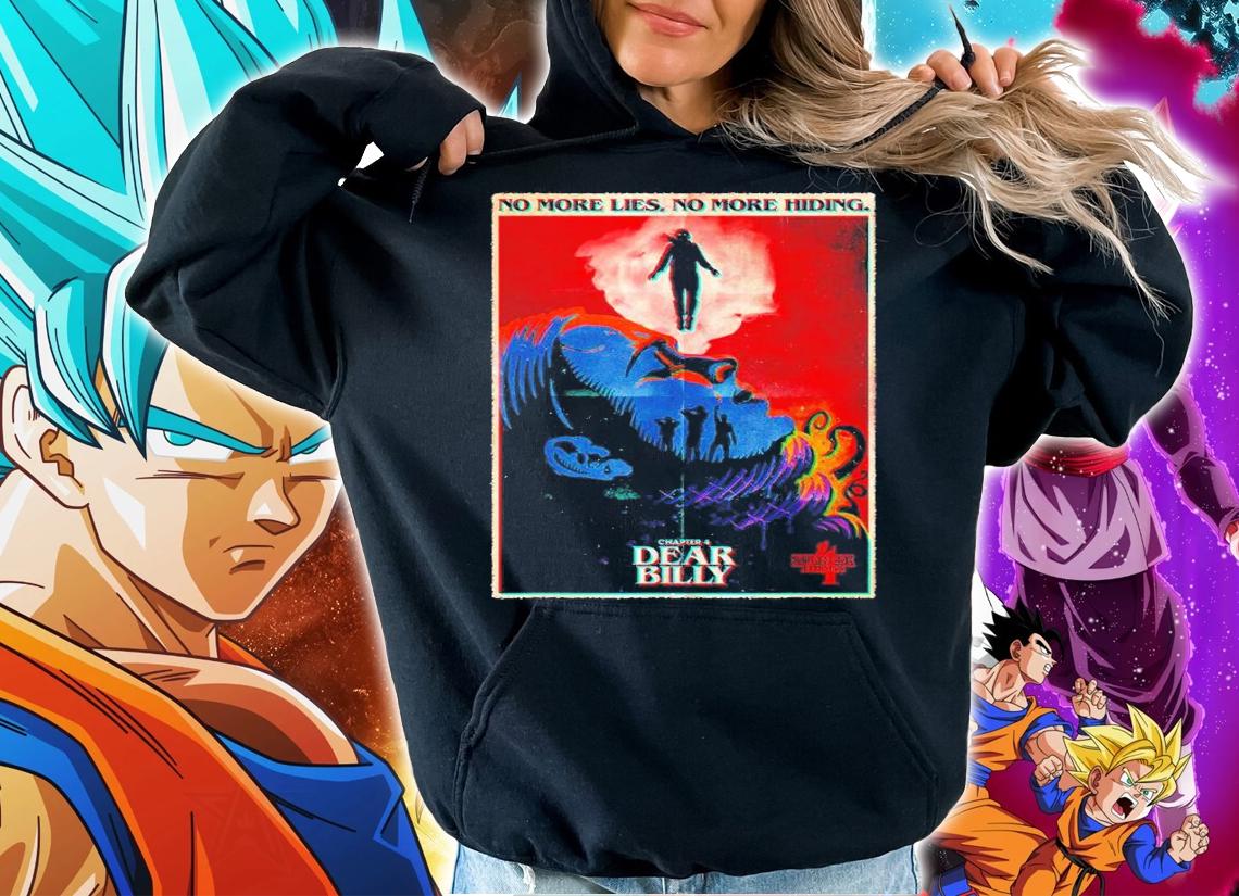Stranger Things 4 Chapter 4 Dear Billy Max Poster T-shirt t-shirt hoodie