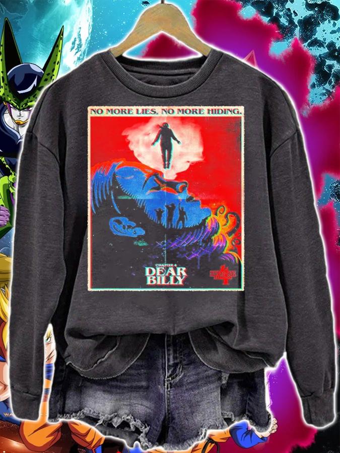 Stranger Things 4 Chapter 4 Dear Billy Max Poster T-shirt t-shirt sweatshirt