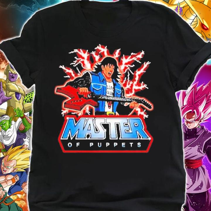 Stranger Things Eddie Munson Master Of Puppets And Metal Shirt t-shirt shirt