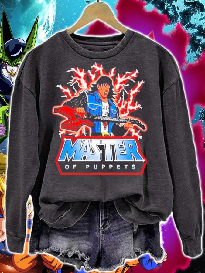 Stranger Things Eddie Munson Master Of Puppets And Metal Shirt t-shirt sweatshirt