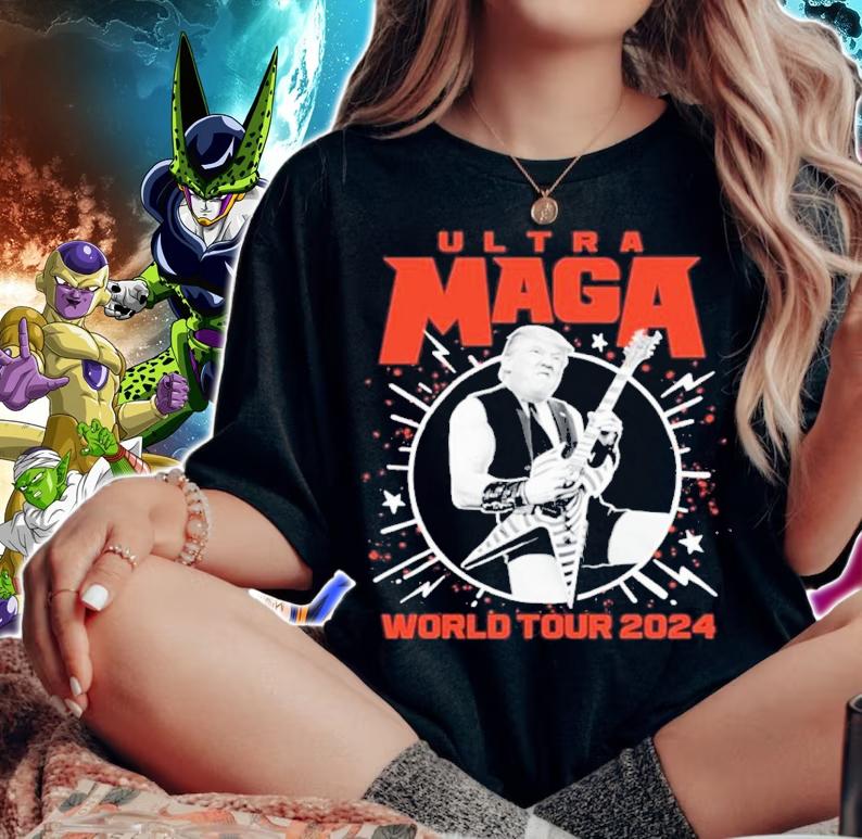 Ultra Maga King Trump 2024 Heavy Metal Shirt t-shirt woman shirt