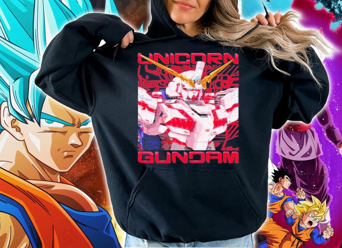 Unicorn Gundam Destroy Mode Bust Shirt t-shirt hoodie