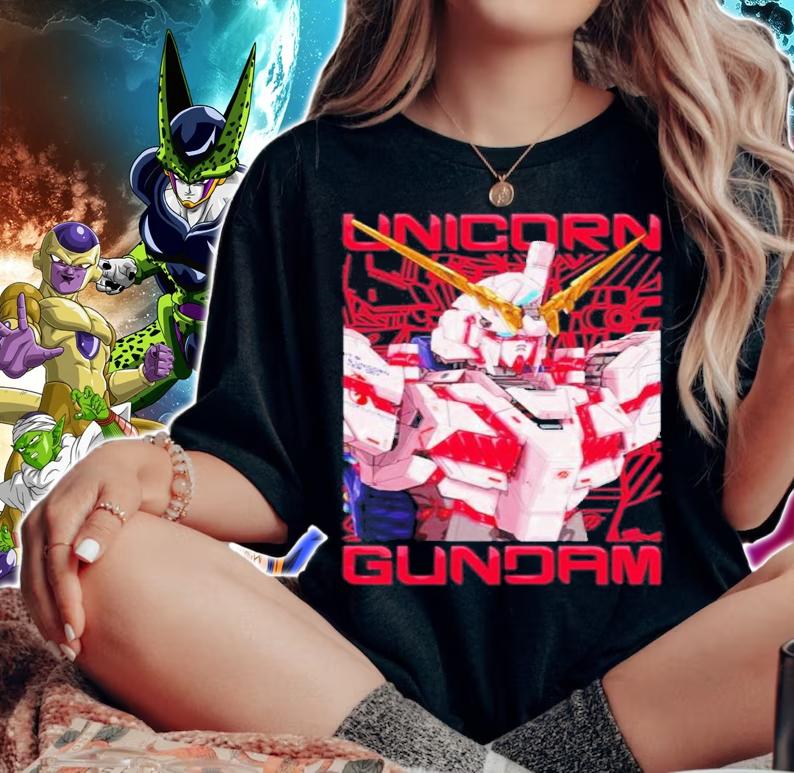 Unicorn Gundam Destroy Mode Bust Shirt t-shirt woman shirt