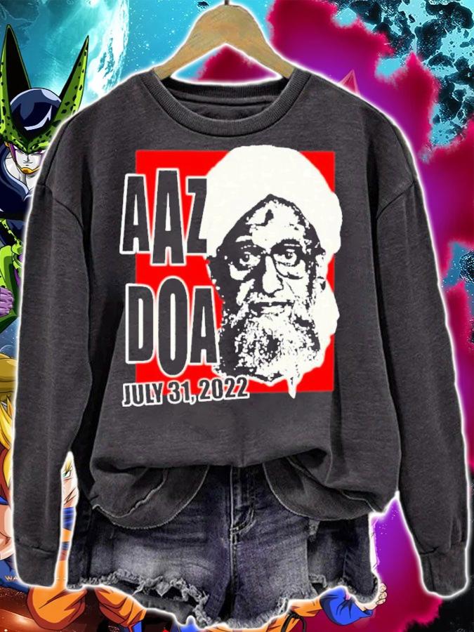 US Attack Ayman Al-zawahiri Al Qaeda 2022 Shirt t-shirt sweatshirt