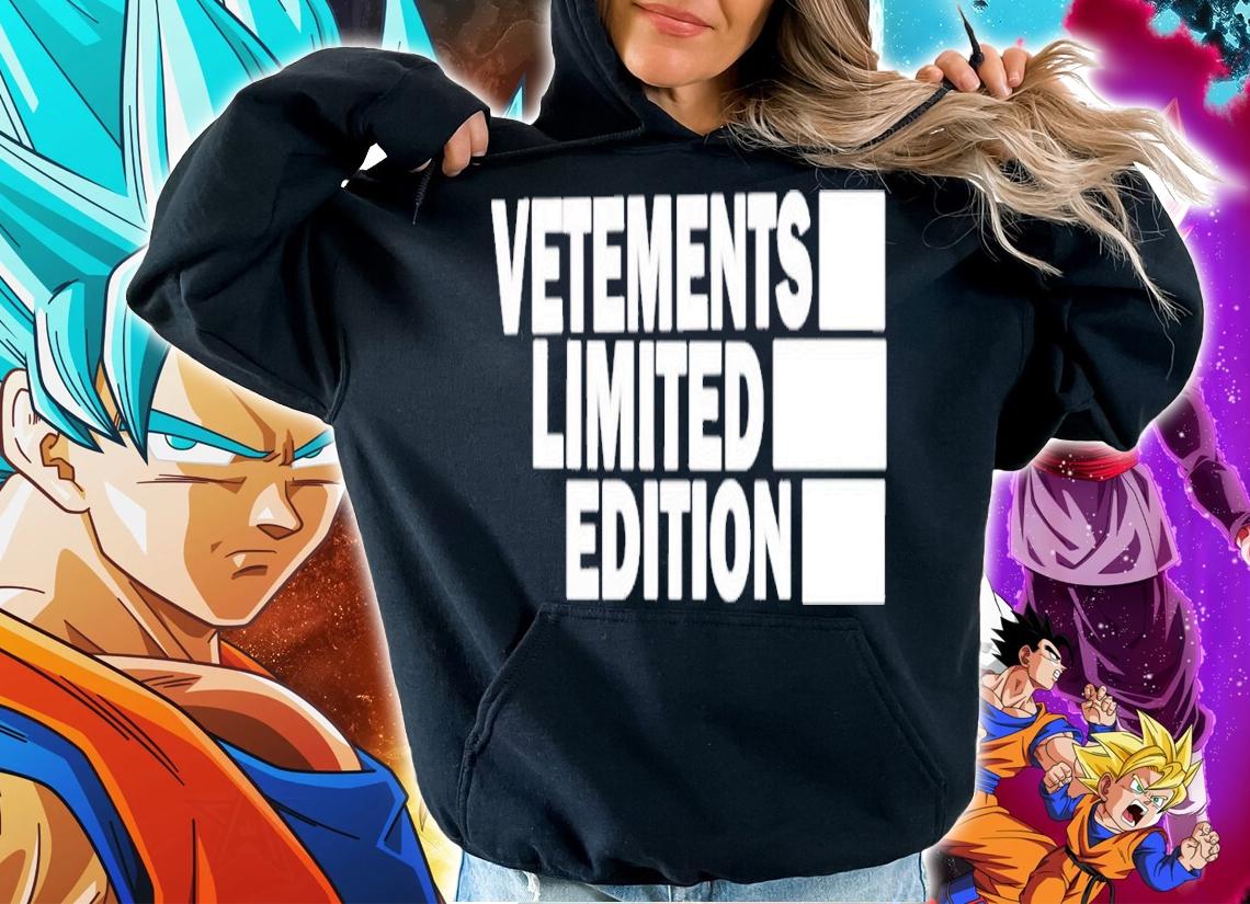 Vetements Limited Edition Vetements shirt t-shirt hoodie