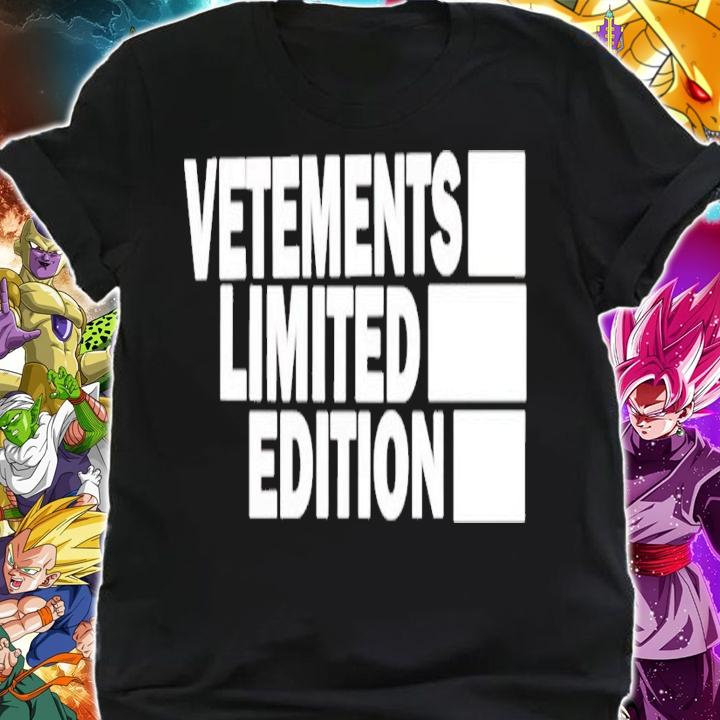 Vetements Limited Edition Vetements shirt t-shirt shirt