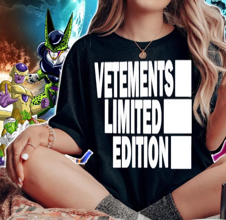 Vetements Limited Edition Vetements shirt t-shirt woman shirt