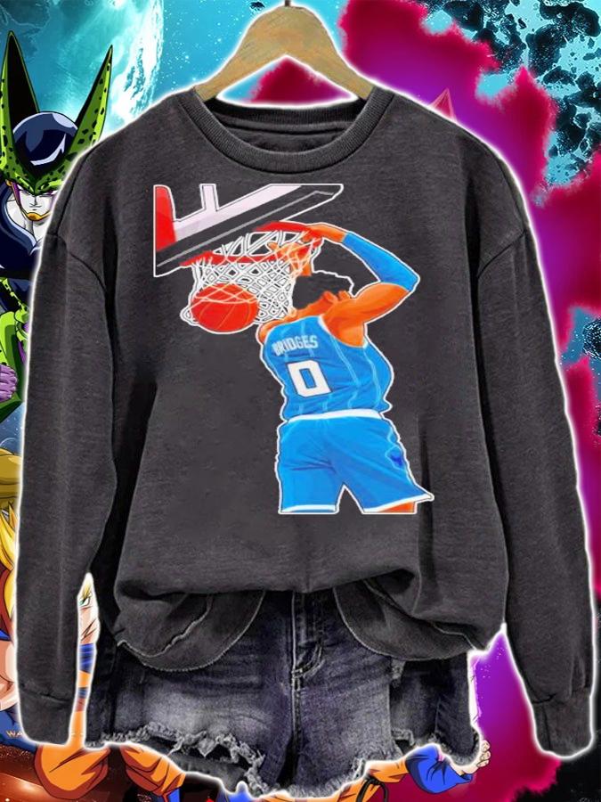 Dunk Back Miles Bridges 0 Basketball Shirt t-shirt sweatshirt