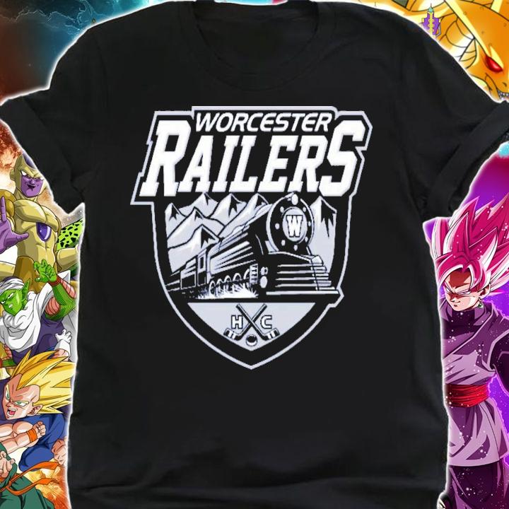 Echl Worcester Railers Hockey Logo 2022 T-Shirt t-shirt shirt