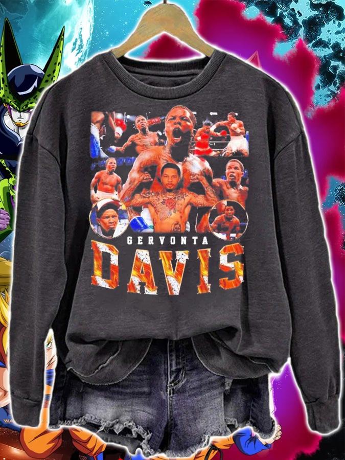 Gervonta Davis Vintage 90s Inspired Davis Boxing T-Shirt t-shirt sweatshirt