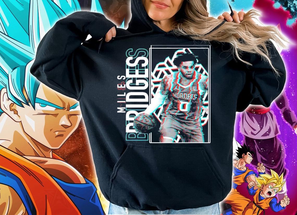 Glitch Miles Bridges Basketball Graphic T-Shirt t-shirt hoodie