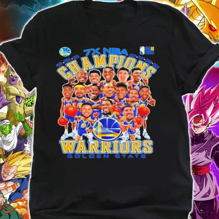 Golden State Warriors 7X NBA Champions 2022 shirt t-shirt shirt