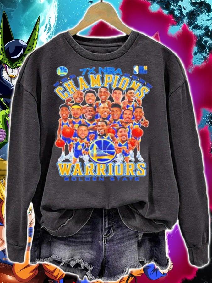 Golden State Warriors 7X NBA Champions 2022 shirt t-shirt sweatshirt