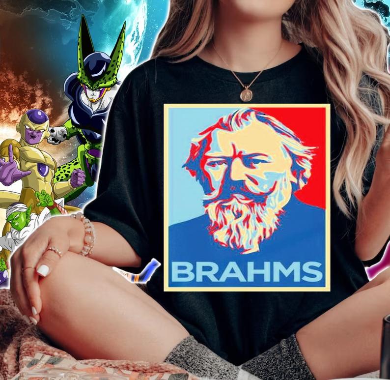 Johannes Brahms Hope Shirt t-shirt woman shirt