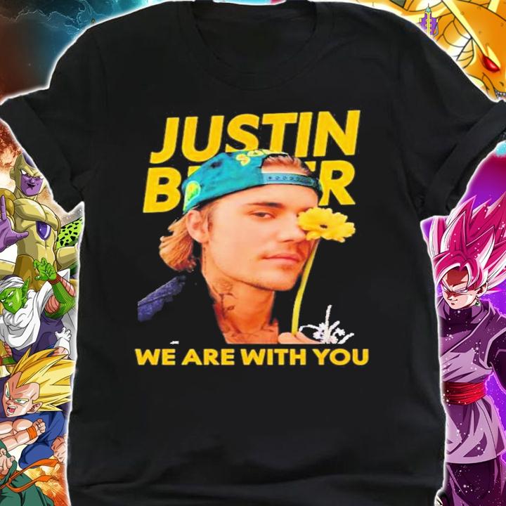 Justin Bieber We Are With You T-Shirt t-shirt shirt