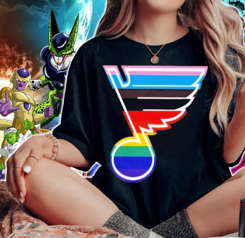 Louis Blues Grand Pride Parade T-Shirt t-shirt woman shirt