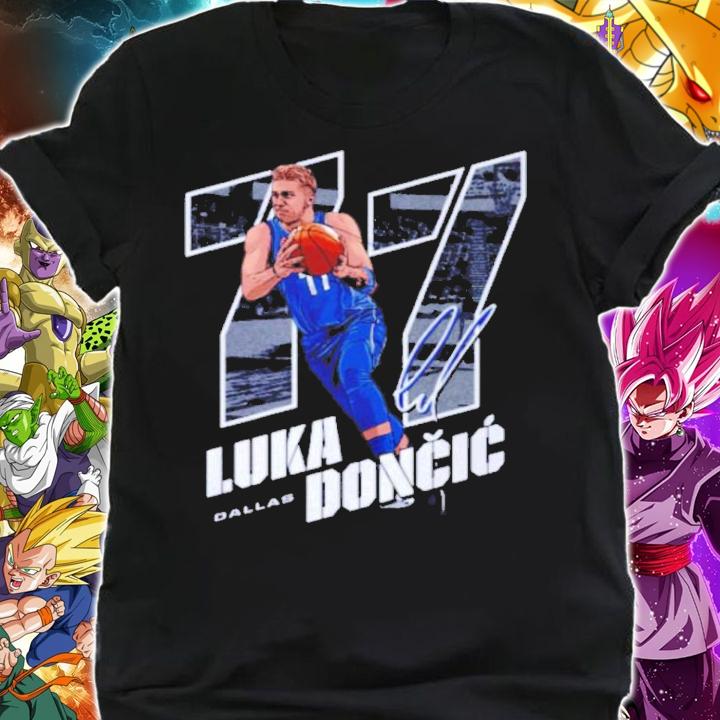Luka Doncic 77 Dallas Basketball Signatures Shirt t-shirt shirt