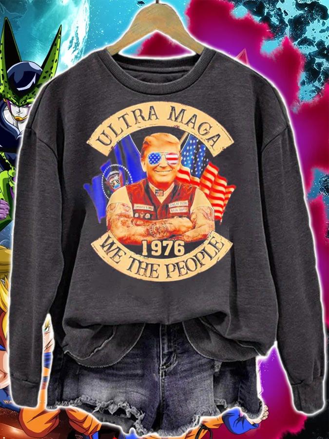 Maga Gang Anti Biden Funny Pro Trump Support Patriotic T-Shirt t-shirt sweatshirt