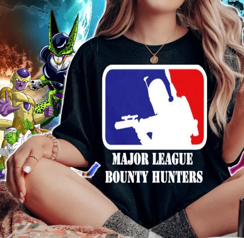 Major League Bounty Hunters MLB Star Wars Boba Shirt t-shirt woman shirt