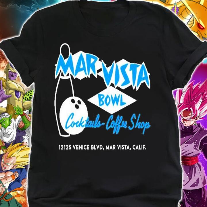 Mar Vista Bowl Los Angeles CA Vintage Bowling Alley T-Shirt t-shirt shirt