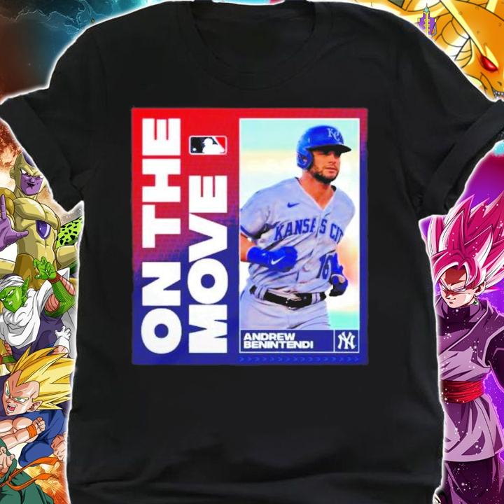 On The Move Andrew Benintendi New York Yankees Shirt t-shirt shirt